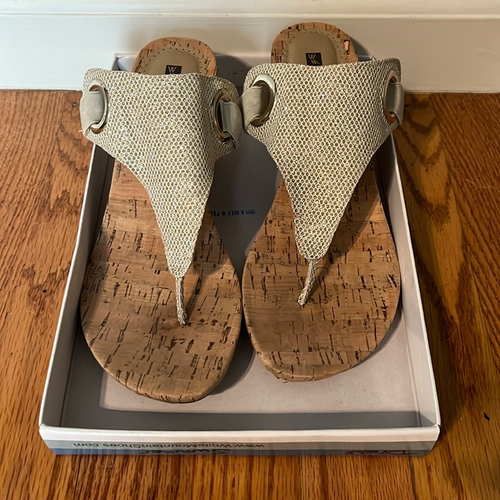 Wedge Sandals (New with box!)